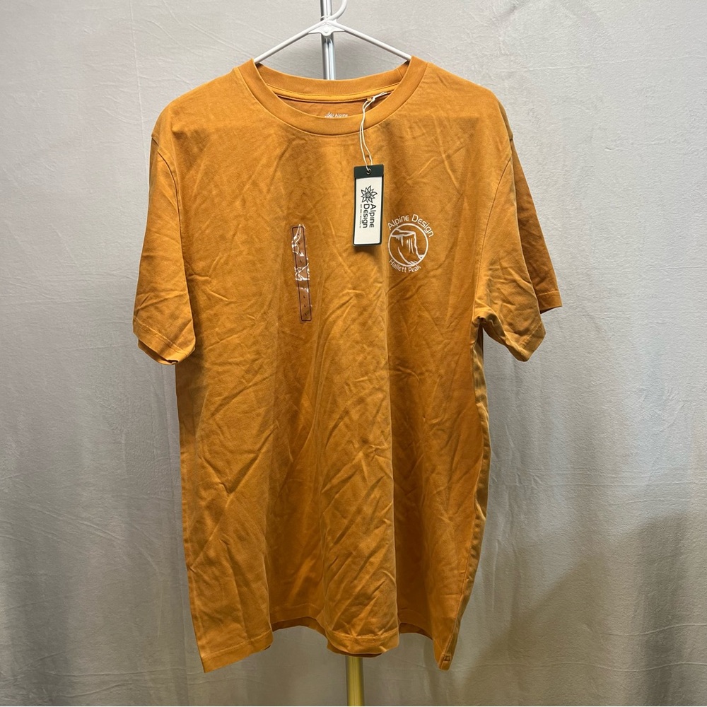 Alpine Design Men's Golden Honey Hike Short Sleeve Tee Large